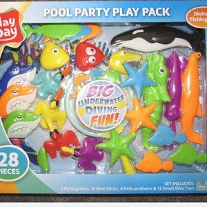 Play Day pool toy dive set, 28 pieces, New in box